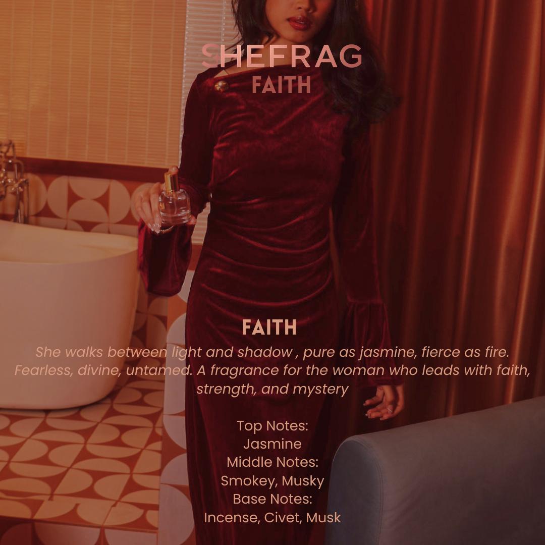 Shefrag EDP 50ML 5 Aroma Grace Legacy Faith Fearless & Empress Parfum