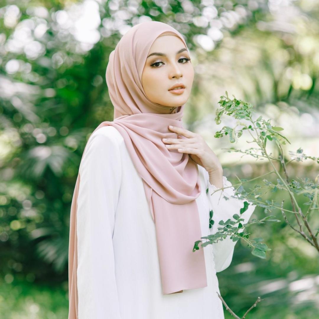 Premium Quality Tudung Plain Labuh Maryam Lightpro Plain Wide Shawl