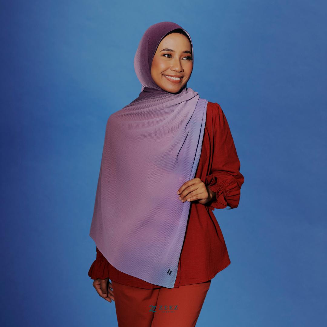 Aurora Pleated Shawl Limited Edition