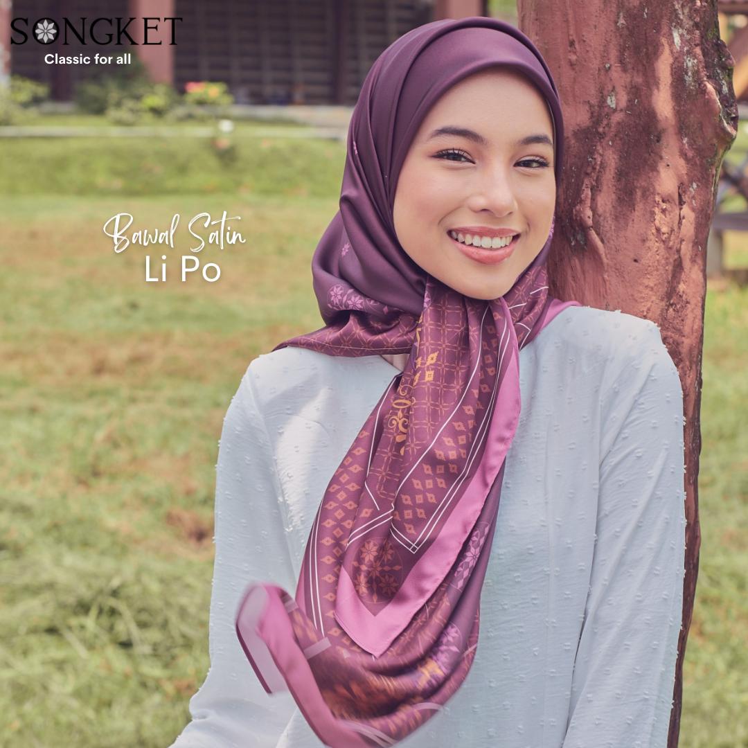 Bawal Satin Songket Edition