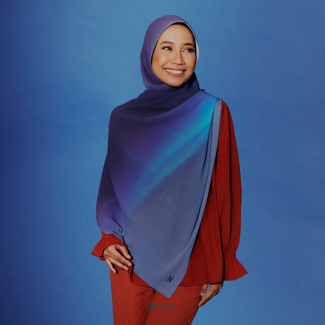Aurora Pleated Shawl Limited Edition