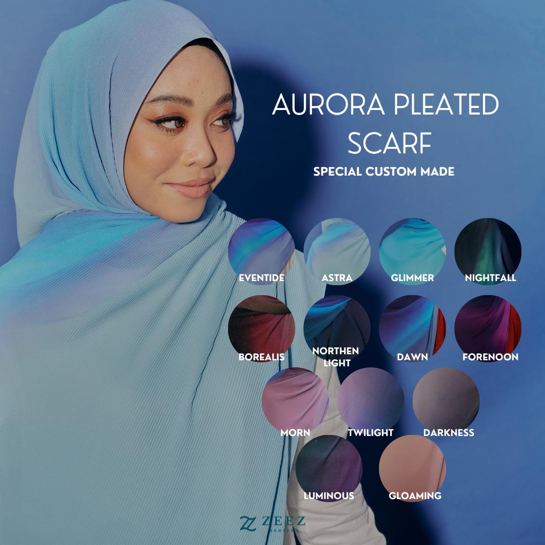 Aurora Pleated Shawl Limited Edition