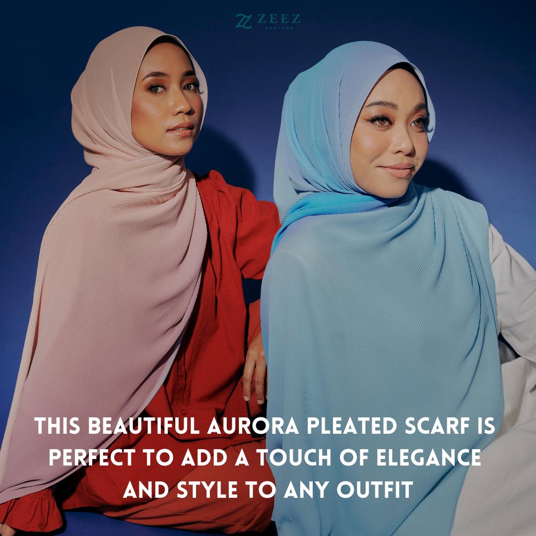 Aurora Pleated Shawl Limited Edition