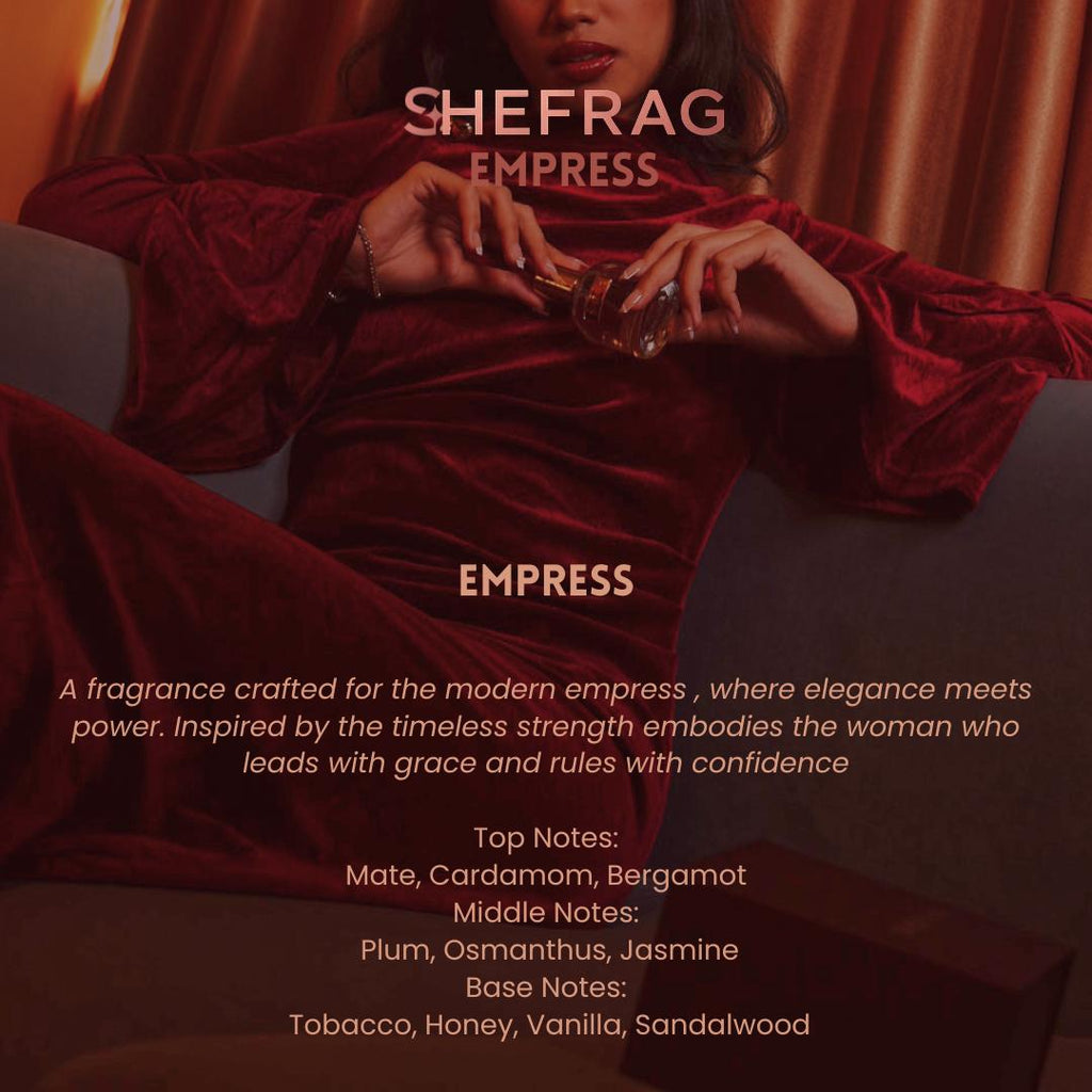 Shefrag EDP 50ML 5 Aroma Grace Legacy Faith Fearless & Empress Parfum