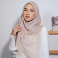Zeezscarves Bawal Cotton Monogram Edisi Terhad