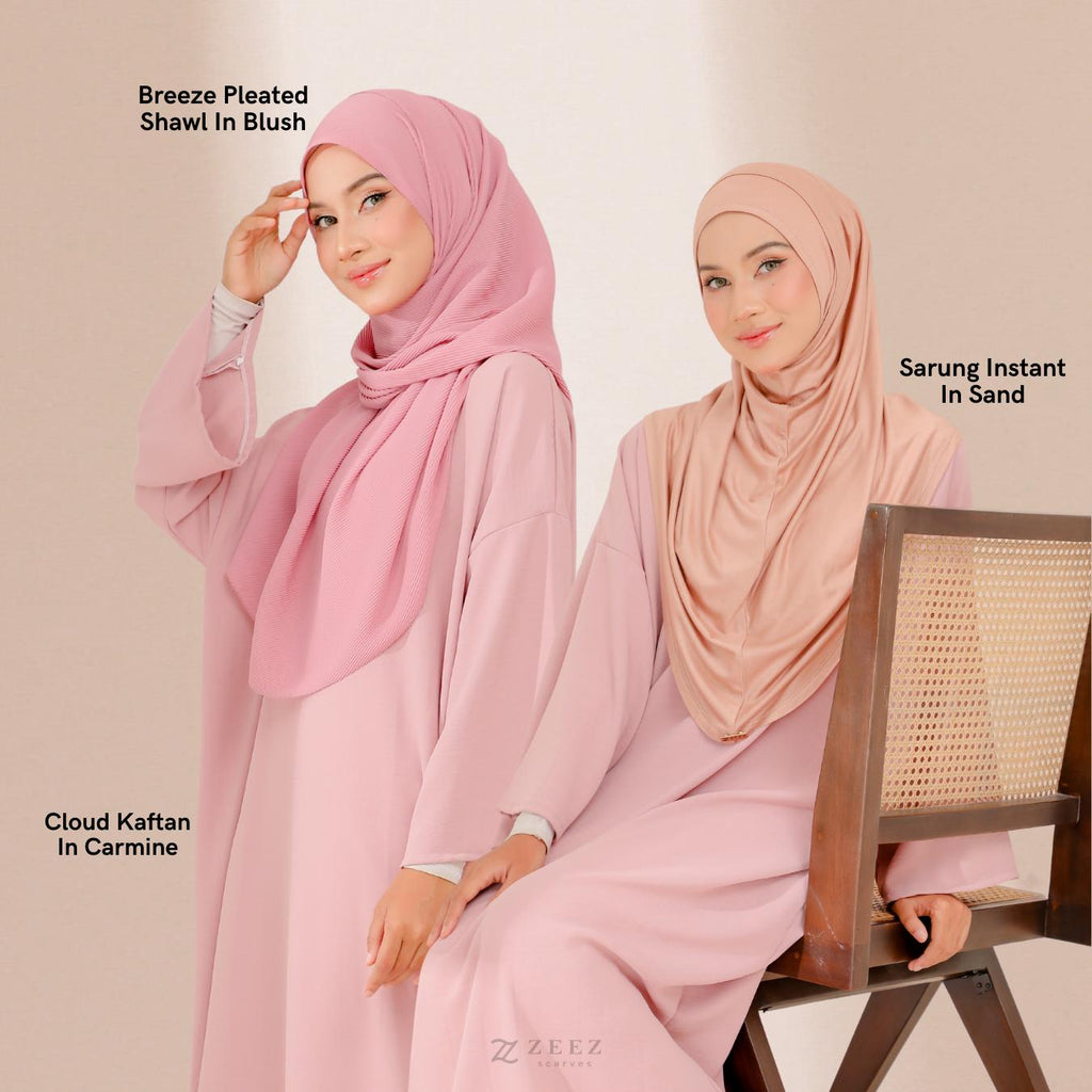 Zeezscarves Cloud Kaftan Tak Perlu Gosok