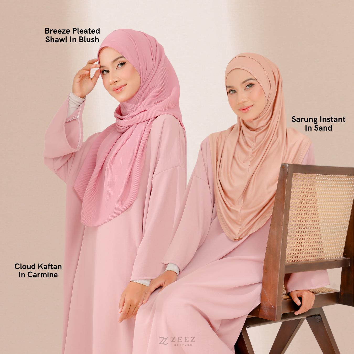 Zeezscarves Cloud Kaftan Tak Perlu Gosok