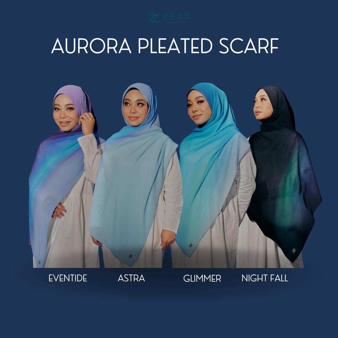Aurora Pleated Shawl Limited Edition