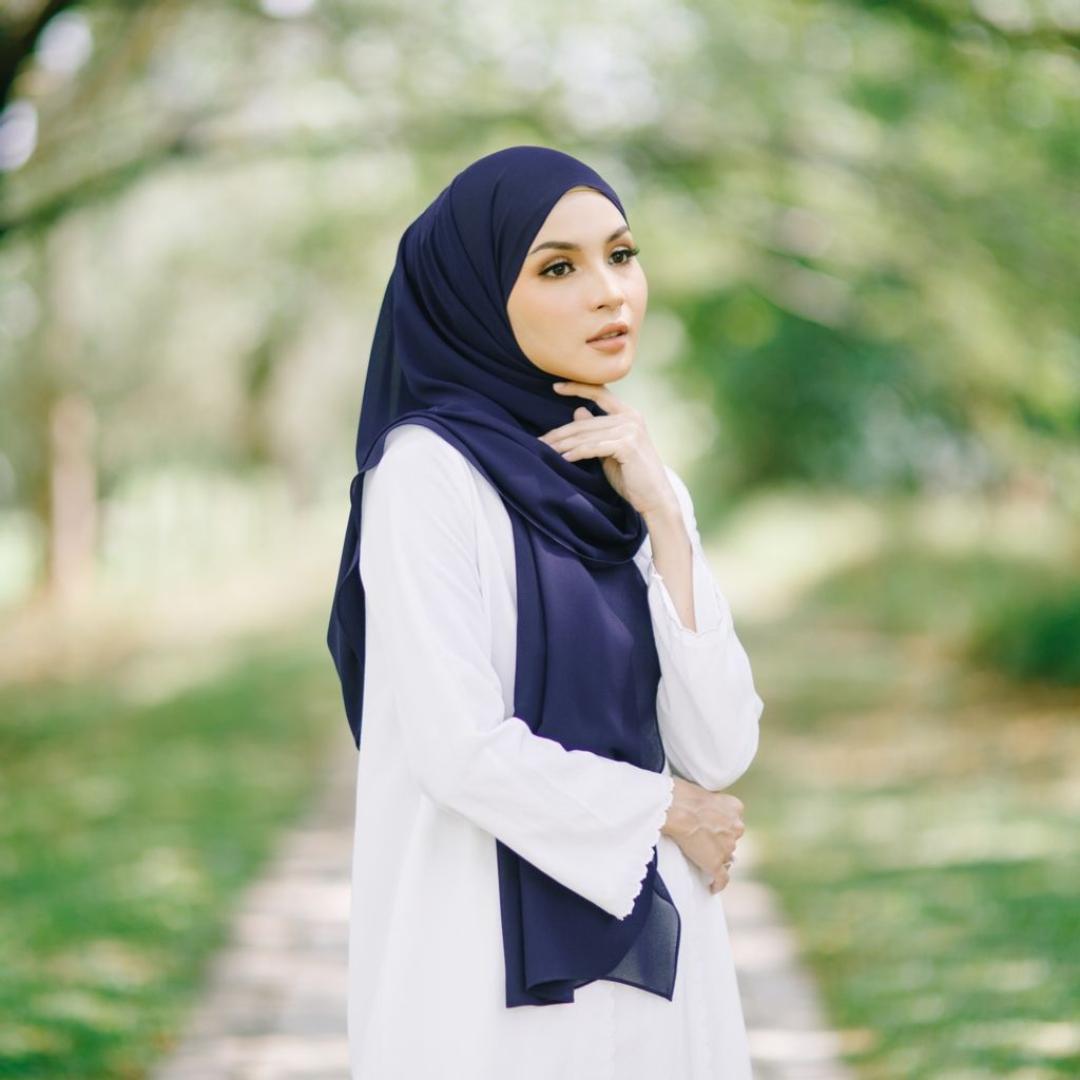 Premium Quality Tudung Plain Labuh Maryam Lightpro Plain Wide Shawl