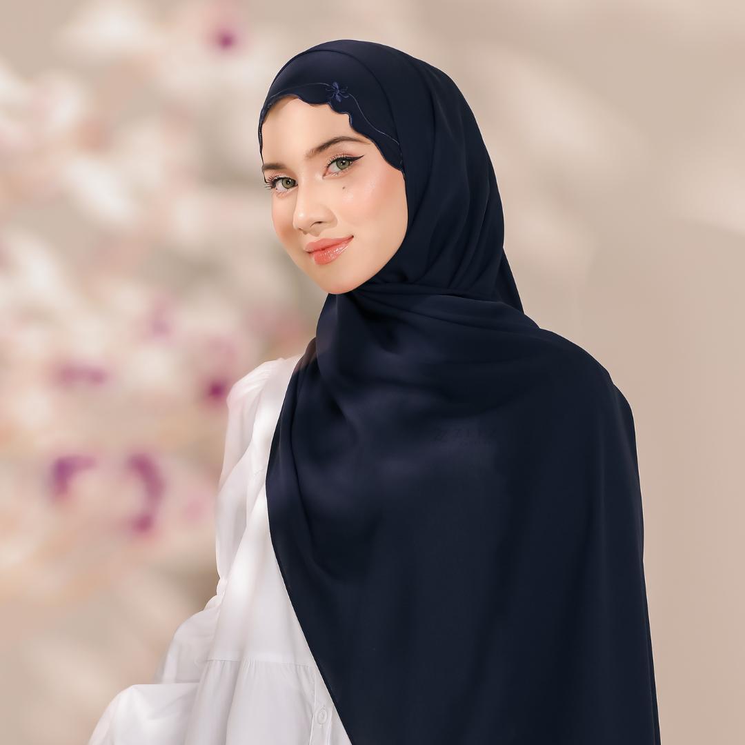 High Quality Ratu Sulam Shawl By Zeez Scarves