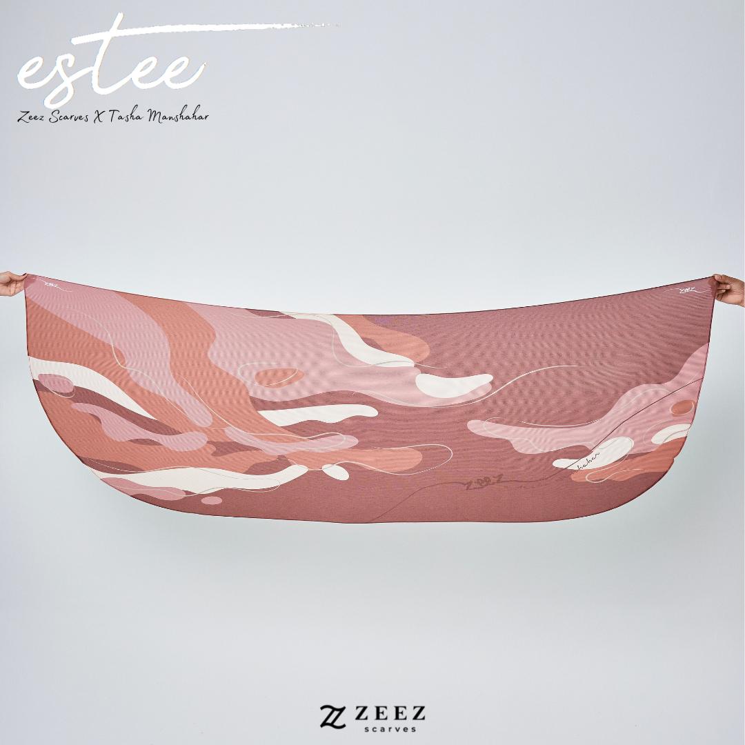 Zeez Scarves Tudung Estee Pleated Shawl Edisi Terhad