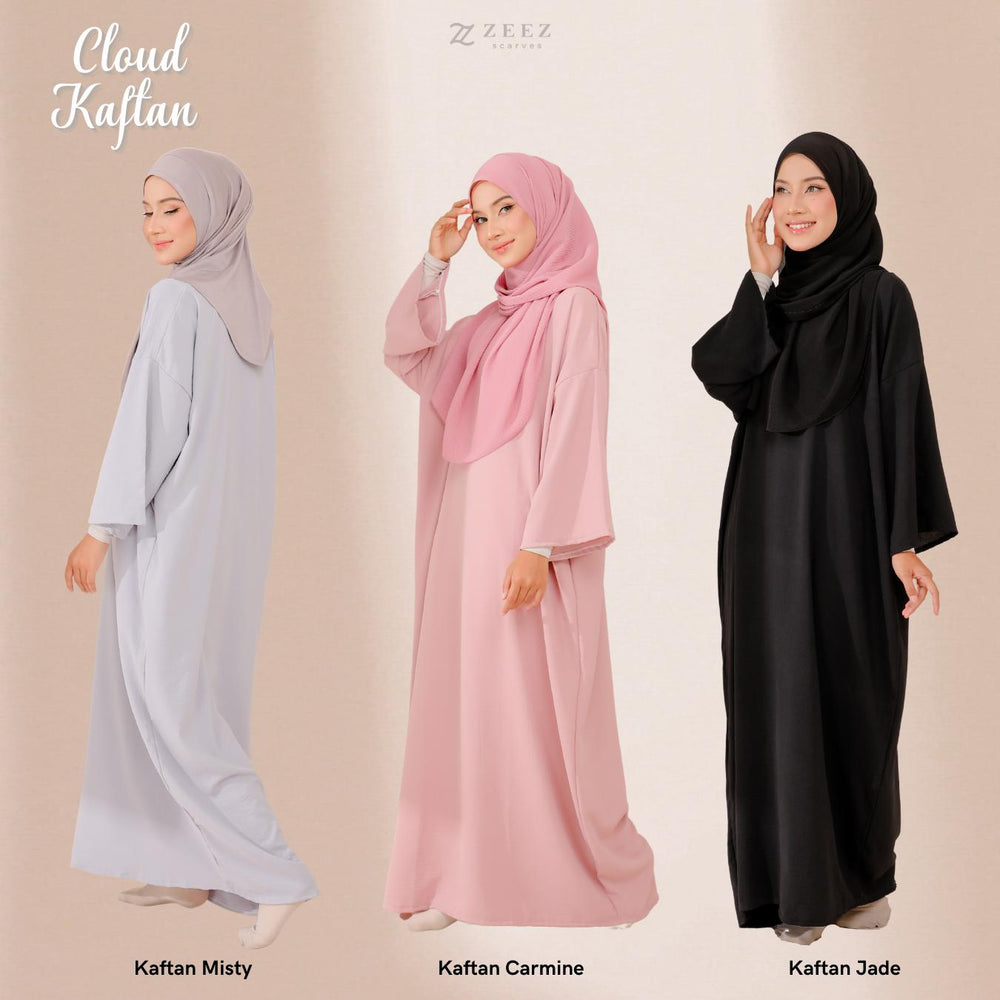 Zeezscarves Cloud Kaftan Tak Perlu Gosok