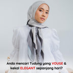 Bawal Satin Velvet Monogram Edition Zeez Scarves