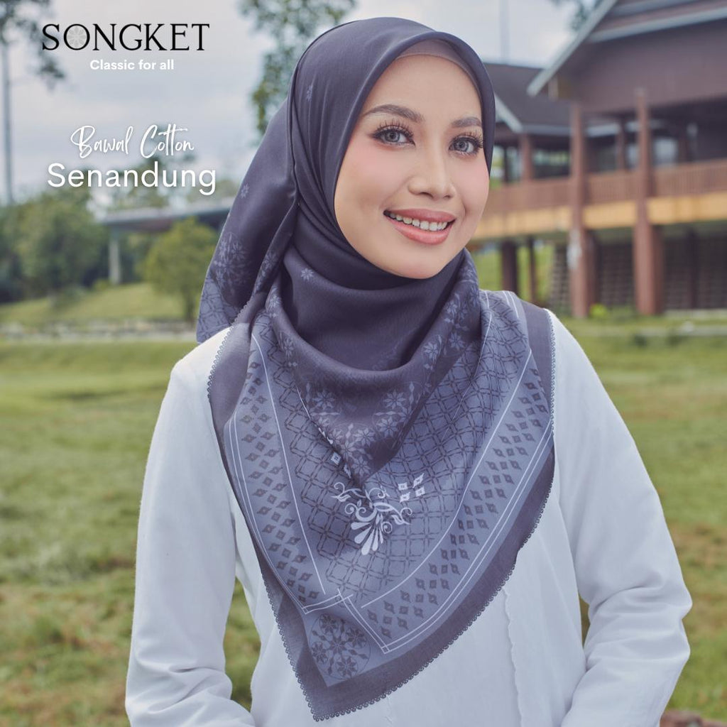 Bawal Cotton Songket Edition