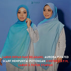 Aurora Pleated Shawl Limited Edition