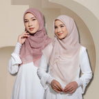Zeezscarves Bawal Cotton Monogram Edisi Terhad