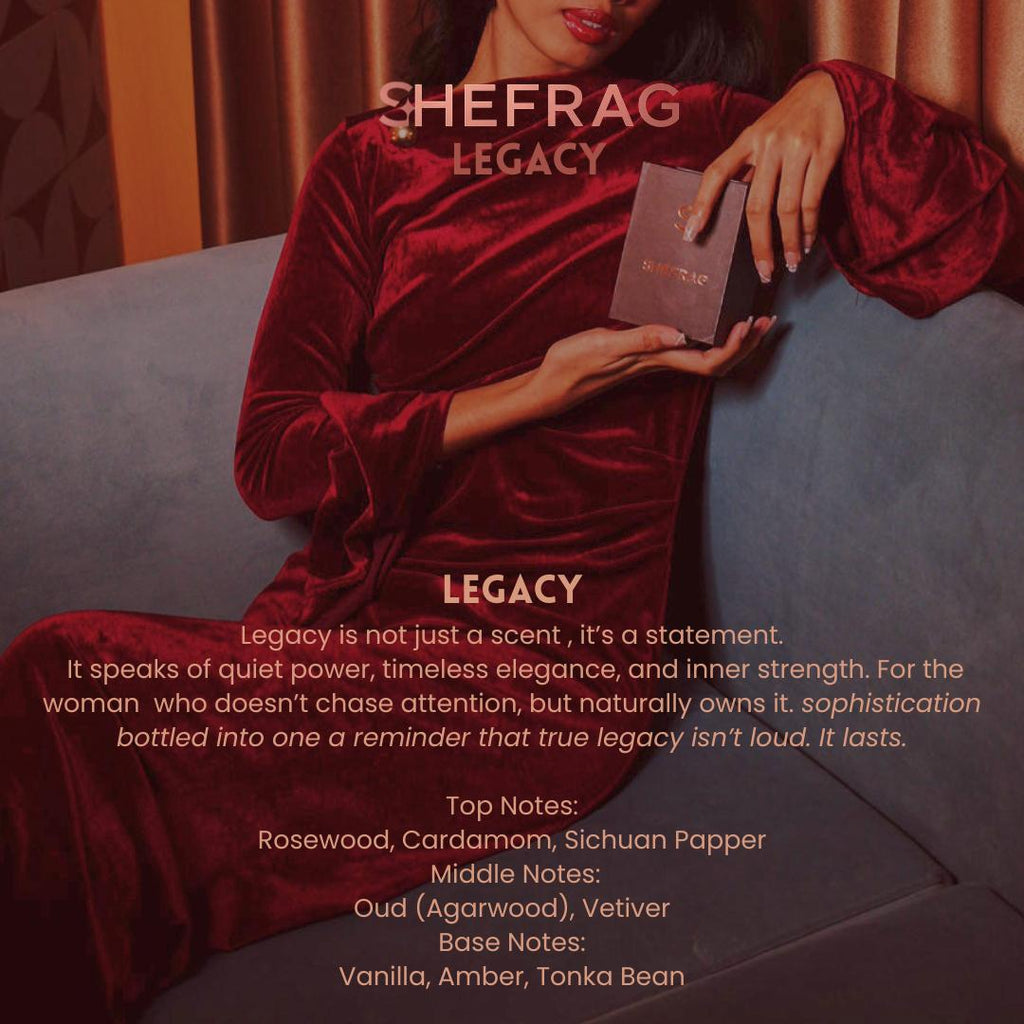 Shefrag EDP 50ML 5 Aroma Grace Legacy Faith Fearless & Empress Parfum