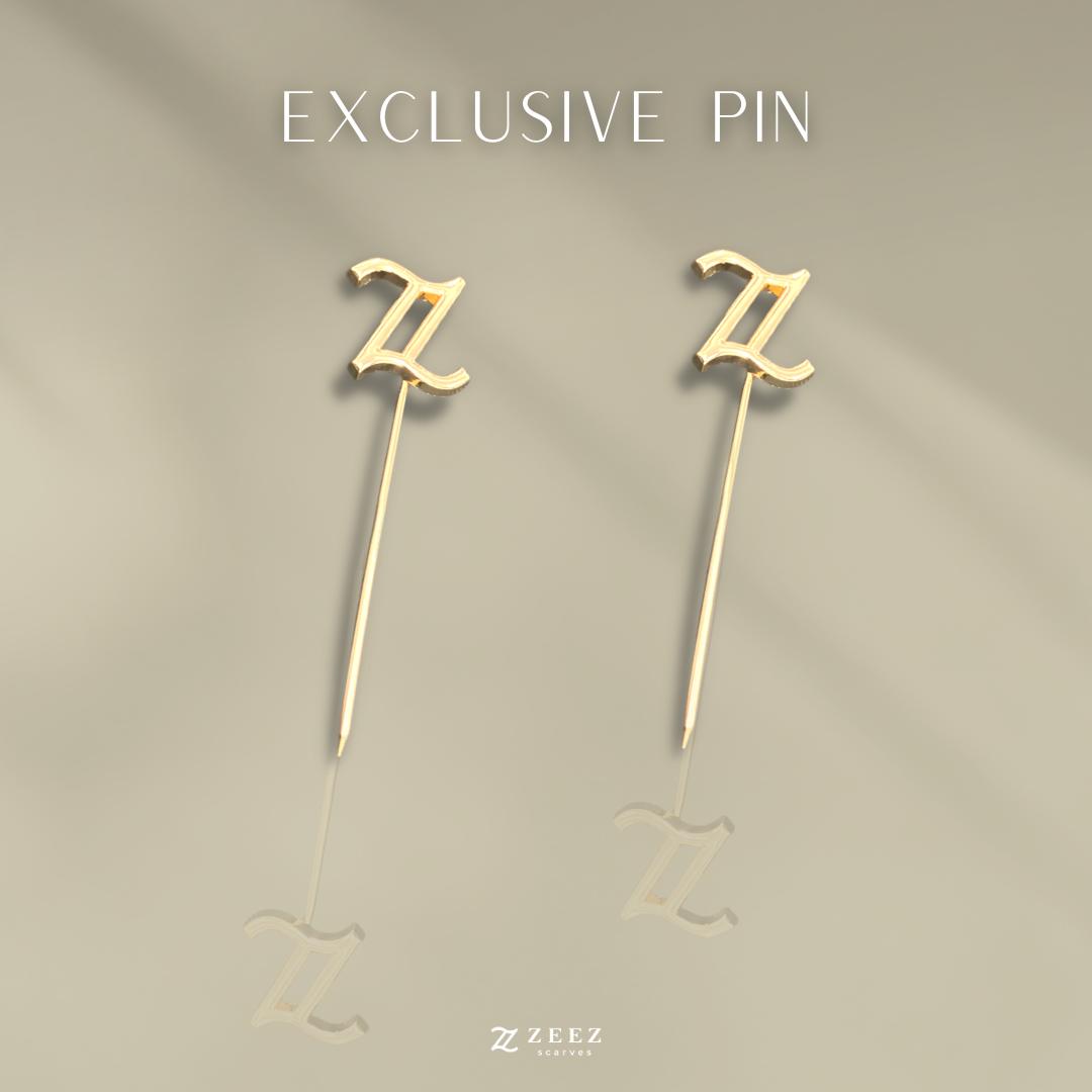 Exclusive Zeez Pin Tajam & Tidak Merosakkan Tudung