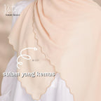 High Quality Ratu Sulam Shawl By Zeez Scarves