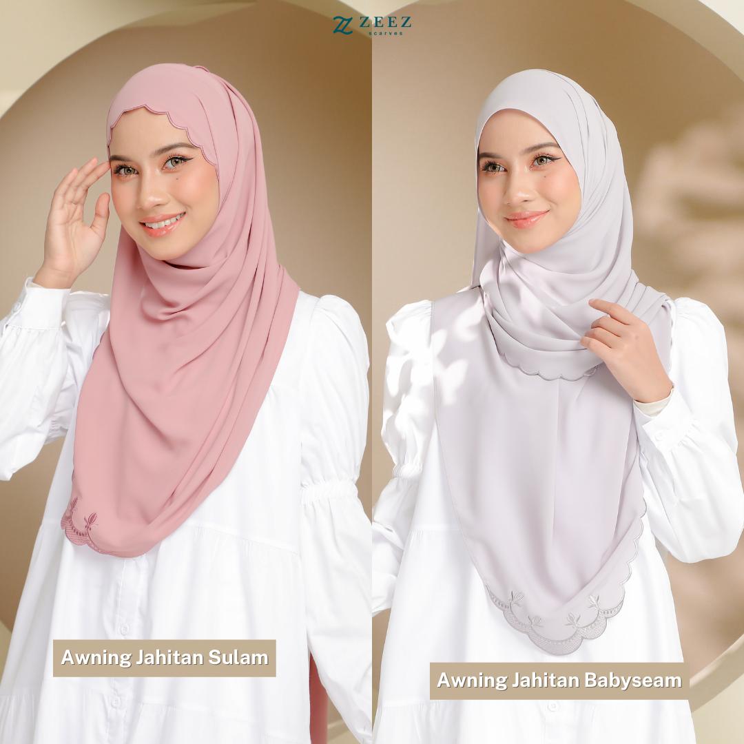 [PREMIUM] Ratu Sulam Wide Shawl Zeez Scarves with FREE GIFT