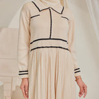 Zee Baju Knitted Dress Tak Perlu Gosok ZeezScarves