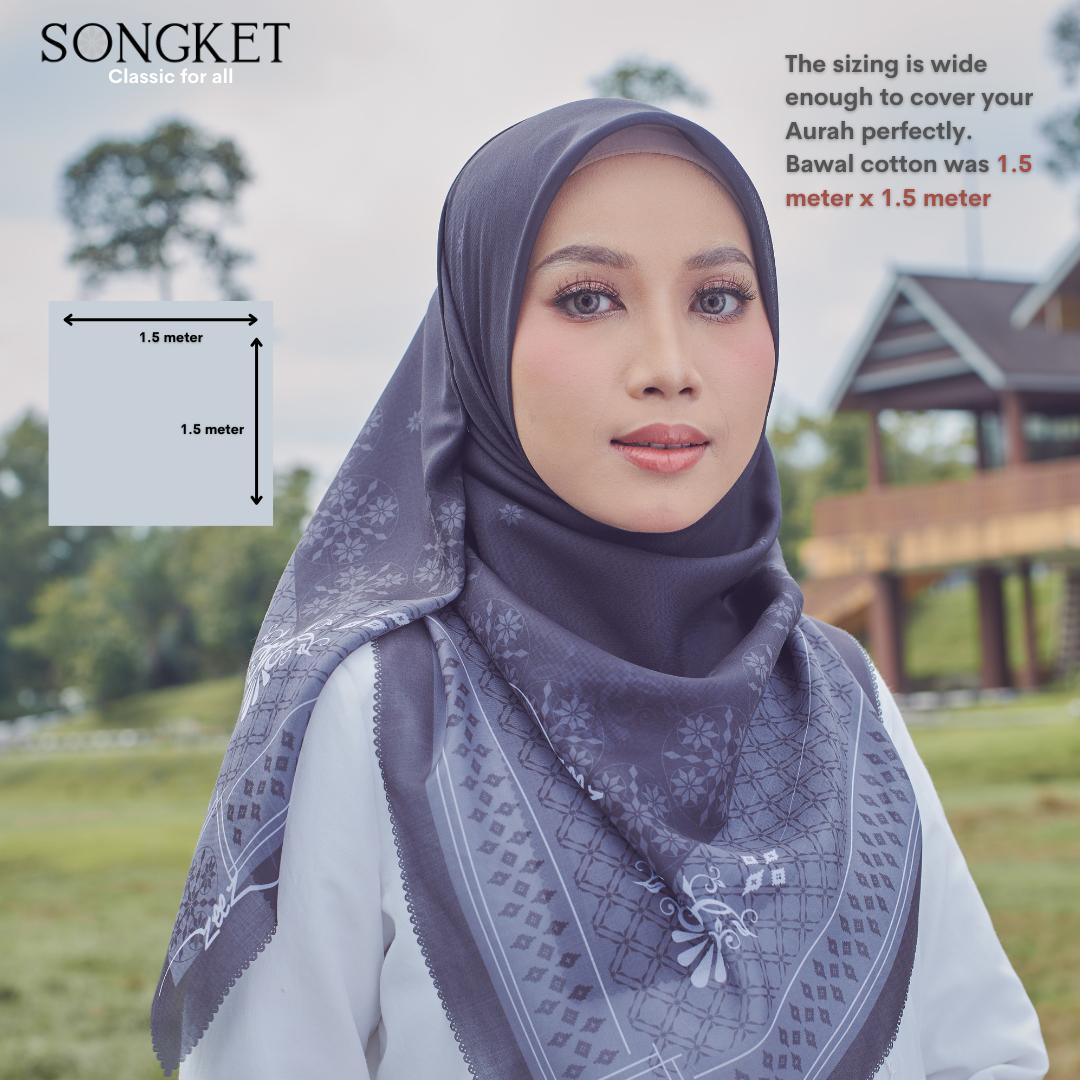Bawal Cotton Songket Edition