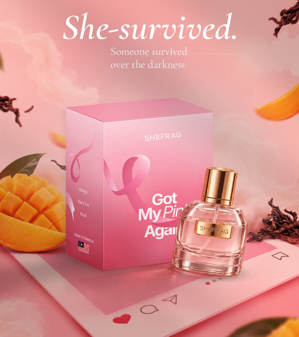 Shefrag Got My Pink Again EDP 50ml [Own Creation]