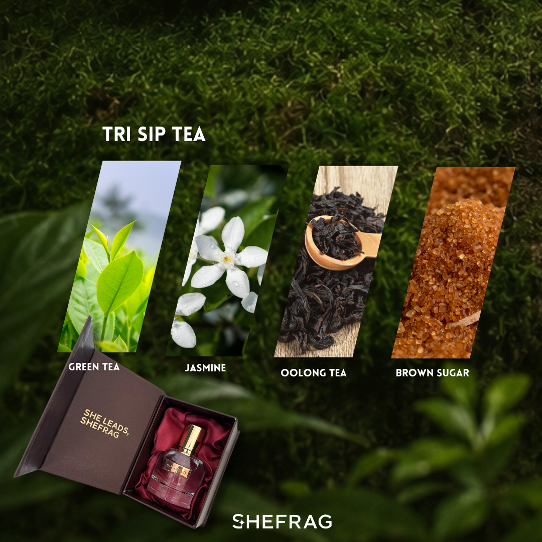 Shefrag Spill The Tea - TRI SIP TEA 50ml EDP Perfume