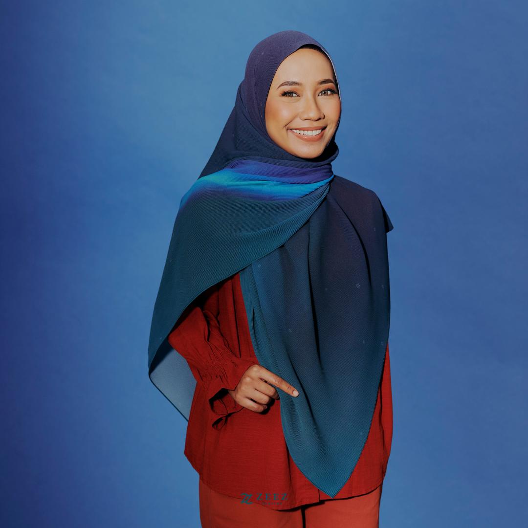 Aurora Pleated Shawl Limited Edition