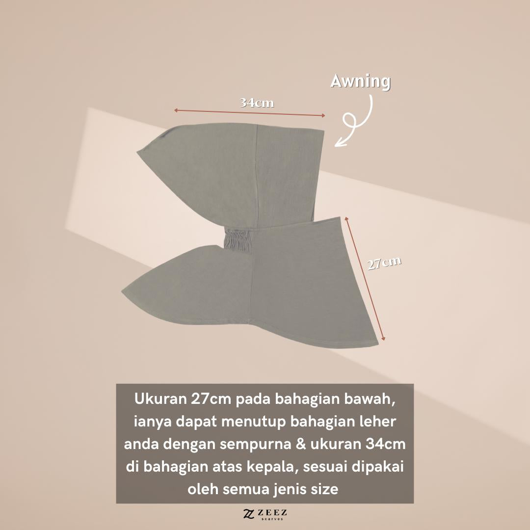 Zeezscarves Cloud Anak Tudung leher Inner neck