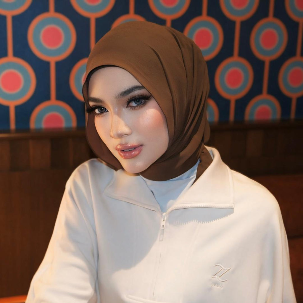 Zeez scarves Selendang Tudung Airlight Chiffon Silk Ringan Dan Selesa