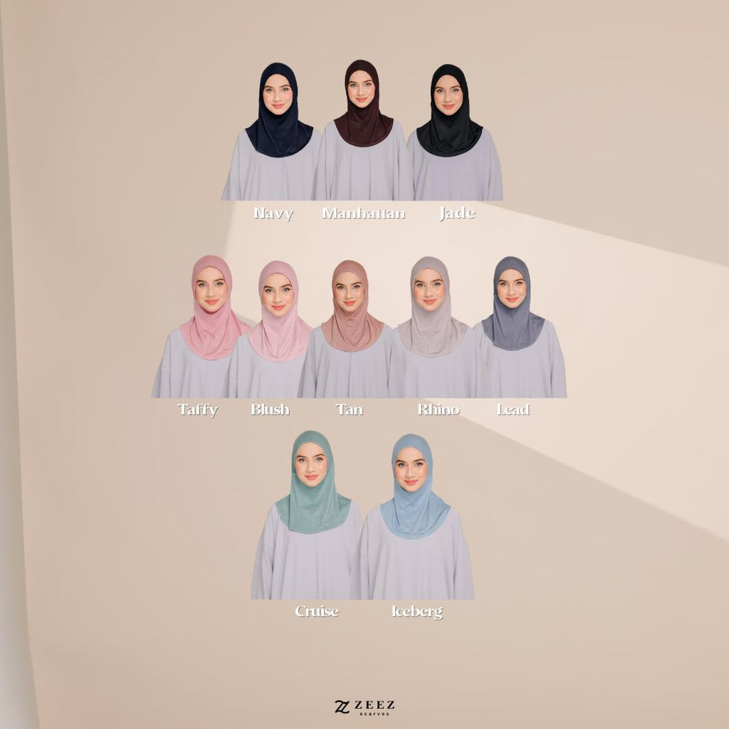 Zeezscarves Cloud Anak Tudung leher Inner neck