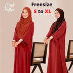 Zeezscarves Cloud Kaftan Tak Perlu Gosok